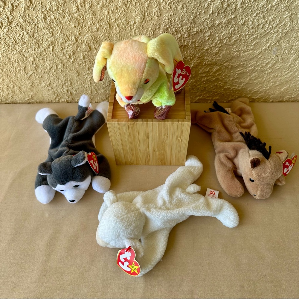 Barnyard theme TY beanie set - Picture 2 of 7